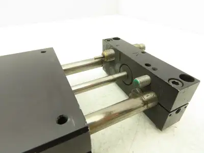 De-Sta-Co DLB-12M-L-C-50 Pneumatic Linear Base Slide/Guide Cylinder 50mm Slide