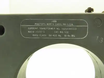 ABB 7525A44G13 SCE Current Transformer 2000:5A 10Kv BIL 600V