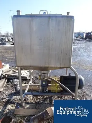 USED APV 200 GAL APV CREPACO LIQUEFIER MIXER, S/S