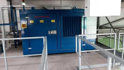 USED 2020 HUSMANN SINGLE-SHAFT CRUSHER + GÜNTHER MULTISTAR 2-SE STARSCREEN