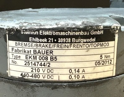 USED Bauer EKM008B5
