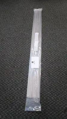 Titanium Welding Rods- Grade 1/2 (ERTi-1/ERTi-2), .63" x 36", 10 lb Pack