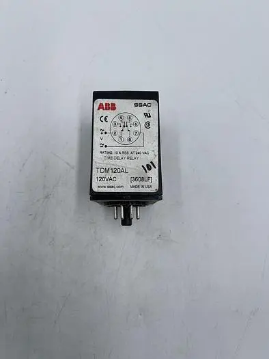 Used ABB ABB TDM120AL Misc Electrical & Power Parts | ND Industrial Surplus #1214420