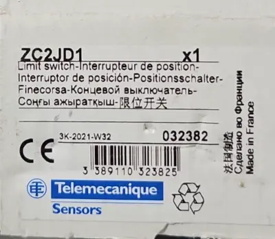 Telemecanique ZC2JD1 Limit Switch Sensor (BIN423)