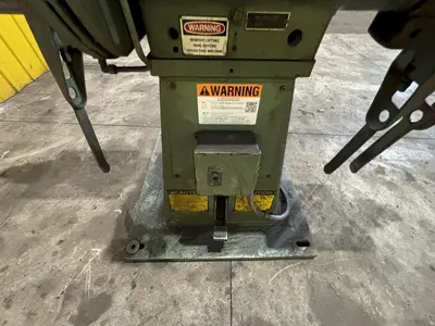 3,000 LBS X 12" LITTELL MODEL #20-12 DOUBLE END PULL OFF UNCOILER COIL REEL: STOCK #23705