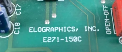 ABB Bailey 6642376A3 IIMKM02A + 2 (ea) Elographics E271-150C Board 3C-27