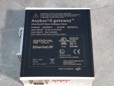 Used ANYBUS AB7838F PLC Ethernet Equipment Ohio US | HGR 24 #1020195