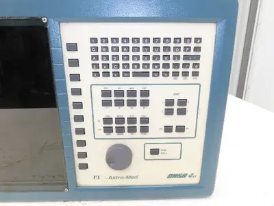 Astro-Med Dash 4U Portable Test Kit Four Channel Chart Recorder Custom Case