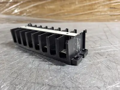 75 Amp Panel Mounted Terminal Block 2 Row 8 Position