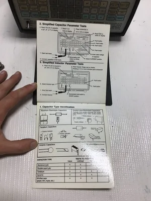 Sencore LC77 Capacitor – Inductor Analyzer with Sencore SCR & TRIAC Test Accessory