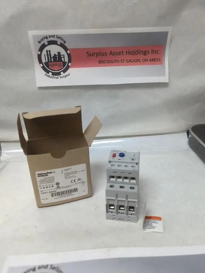 New | in-Stock SPRECHER + SCHUH CEP7-EEBB Miscellaneous Equipment (Electrical & Power) | Surplus Asset Holdings #1198245