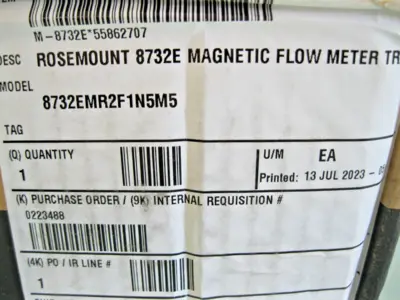 NEW Rosemount 8732 EMR2F1N5M5