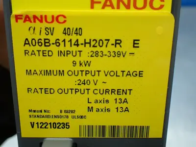 USED FANUC A06B6114H207R