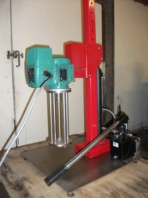 Lab s/s Hydraulic Raise Lower Stand
