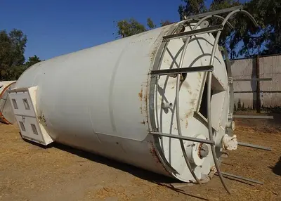 Silo, 1,750 CF, 12' X 15', Cone Bottom, Dust Collector, #S742417