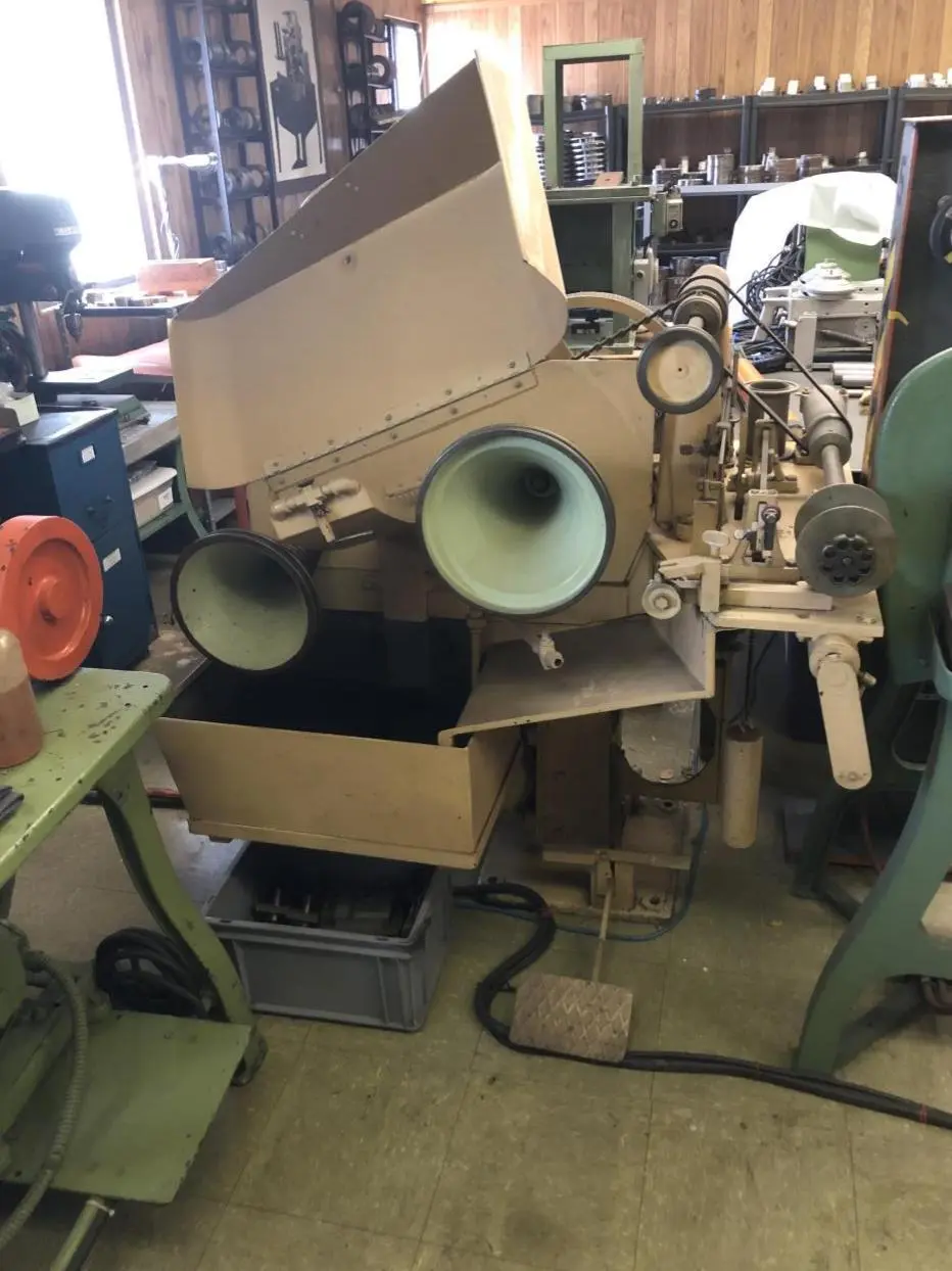 USED WATERBURY FARREL 12 PASS WIRE DRAWING MACHINE