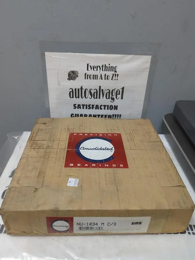 New | in-Stock CONSOLIDATED NU-1034 M C/3 Bearings | Surplus Asset Holdings #1197491