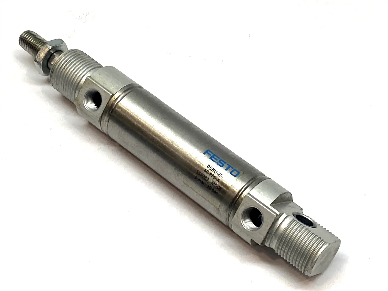 USED FESTO ISO CYLINDER 25MM BORE 40MM STROKE PPS CUSHION 559283