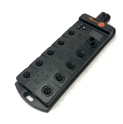 New | in-Stock IFM IOCONTROL OUT 16/M12, OUTPUT MODULE FOR MOBILE MACHINES PLC Input & Output | Maverick Industrial Sales #1120177
