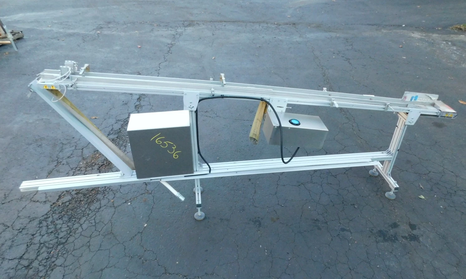 USED 6 X 11 FOOT BELT CONVEYOR 6 X 11 FEET