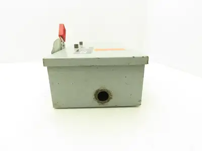 General Electric TH3362J Model 10 GE Safety Disconnect Switch 60A 600VAC