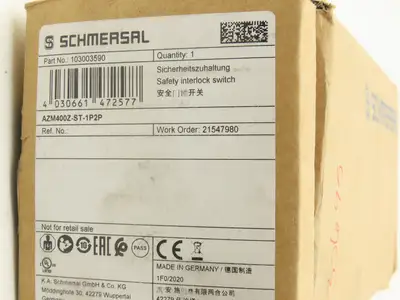 Schmersal AZM400Z-ST-1P2P Solenoid Interlock Safety Switch Electronic RFID