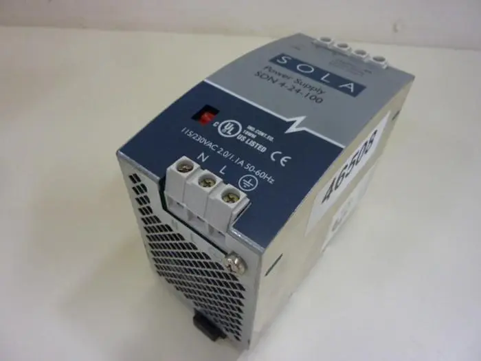 Used SOLA ELECTRIC SDN4-24-100 Power Supplies Michigan US | Ideal Machinery #704363