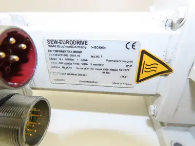 Sew Eurodrive R07 CMP40M/KY/RH1M/SM1 Gearmotor 38.51:1 Reducer 117rpm 51Nm 400v