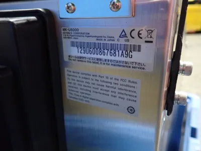 USED KEYENCE MKU6000