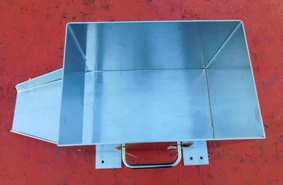 USED SANITARY BULK HOPPER .9 CU/FT