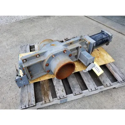 ACT American Control Technology 8" Steel Knife Gate Valve, w/Actuator