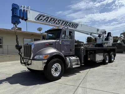 Used 2016 PETERBILT 348 Truck-Mounted Cranes California US | Ben Kaplan Equipment #1344145