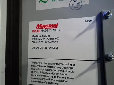 USED MAYSTEEL D03ATSA30200CG0F