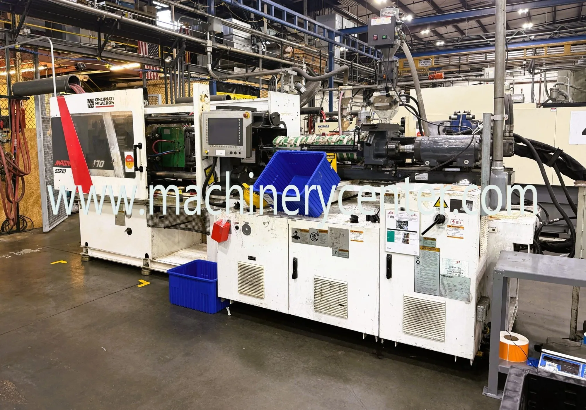 Used 2014 MILACRON MTS-170 Injection Molding Machines Tennessee US | Machinery Center #1398708