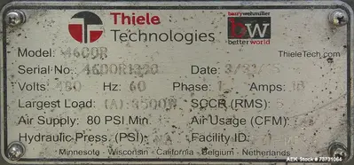 Used THIELE 4600R Band Sealers Illinois US | Aaron Equipment #1515487