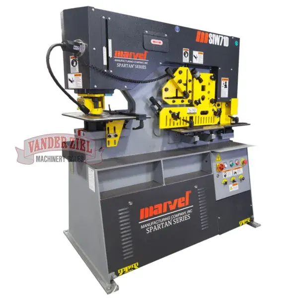 New | in-Stock MARVEL MANUFACTURING MSIW71D Ironworkers Michigan US | Vander Ziel Machinery Sales #482312
