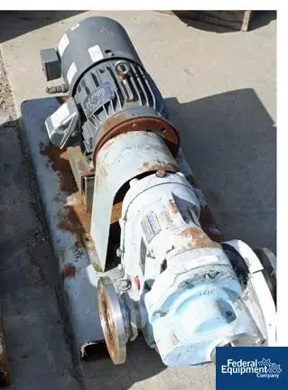 Used Waukesha Cherry-Burrell 3" Waukesha Rotary Lobe Pump, S/S, 5 HP Pumps Ohio US | Federal Equipment Company 9 #125445