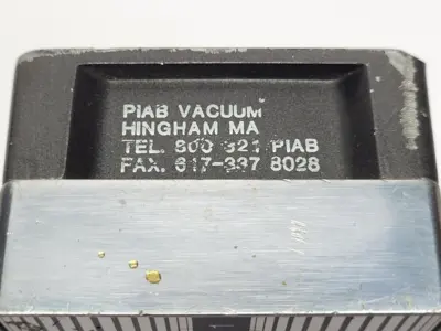Used Piab 32.01.070, M:D 25 MK 1 Vacuum Pumps Michigan US | Maverick Industrial Sales #1463956