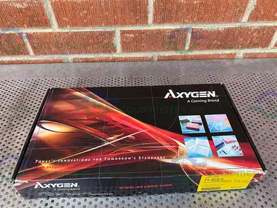 NEW LOT OF 7 - AXYGEN FX-50-R-S 50 UL CLEAR RACKED PRE STERILIZED  96 PIPET TIPS