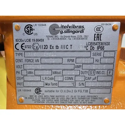 USED ITALVIBRAS MVS 18-920