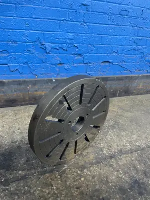 12" 12" T Slotted Lathe Face Plate