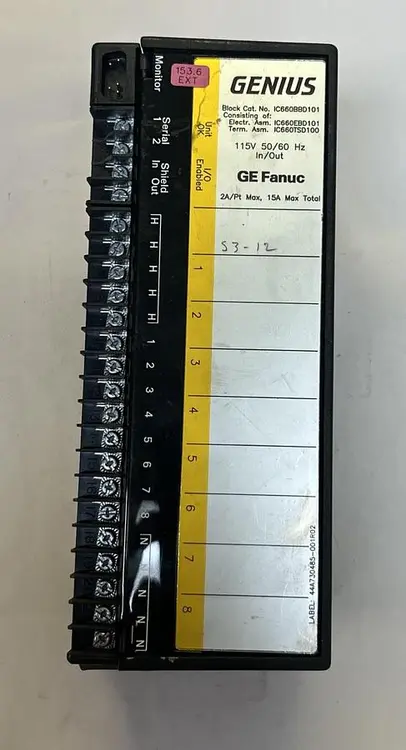 Used GE FANUC IC660BBD101 PLC Input & Output Ohio US | Surplus Asset Holdings #1236944