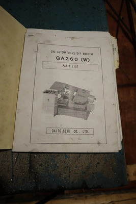 Used DAITO SAWS GA260W Horizontal Band Saws Minnesota US | Machinesused.com #1566299