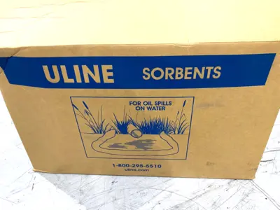 USED ULINE OIL ONLY SORBENTS 10' LENGTH