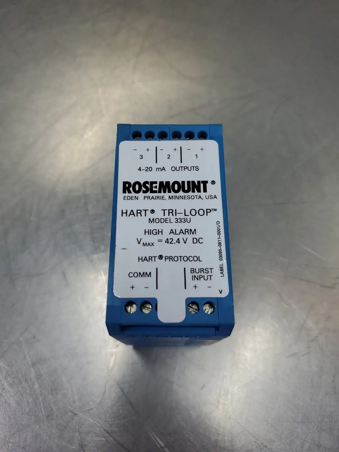 USED Rosemount ROSEMOUNT MODEL 333U