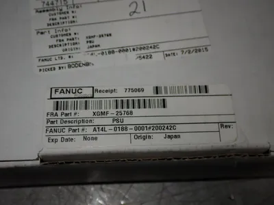 New | in-Stock FANUC / IDEC CORPORATION A14L01880001#200242C Power Supplies | HGR 24 #738800