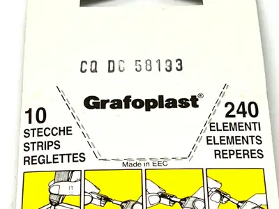 New | in-Stock Grafoplast 117PEEBY Blank Label Michigan US | Maverick Industrial Sales #1401731