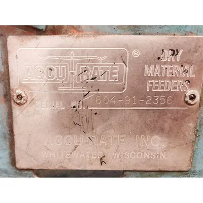 Used ACCU-RATE INC. _UNKNOWN_ Screw Feeders West Virginia US | JM Industrial #1338190