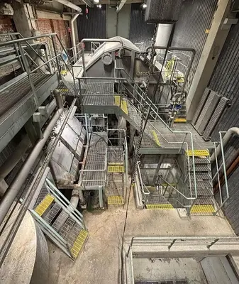 USED VALMET TISSUE MACHINE