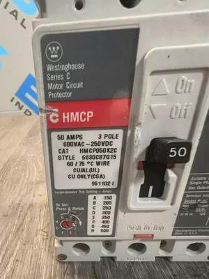 WESTINGHOUSE HMCP050K2C Circuit Breakers | ESS Industrial Equipment Sales (3)